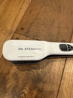 White Hair Straightening Brush